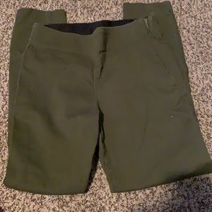 Women’s pixie cut dress pants.